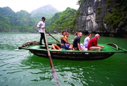 Floating Villages in Halong Bay photo