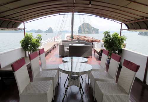 Sundeck của du thuyền