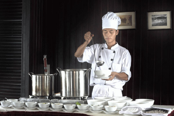 Chef on Bhaya Cruises