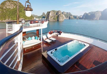 Halong Bay Cruises With Best Outdoor Pools
