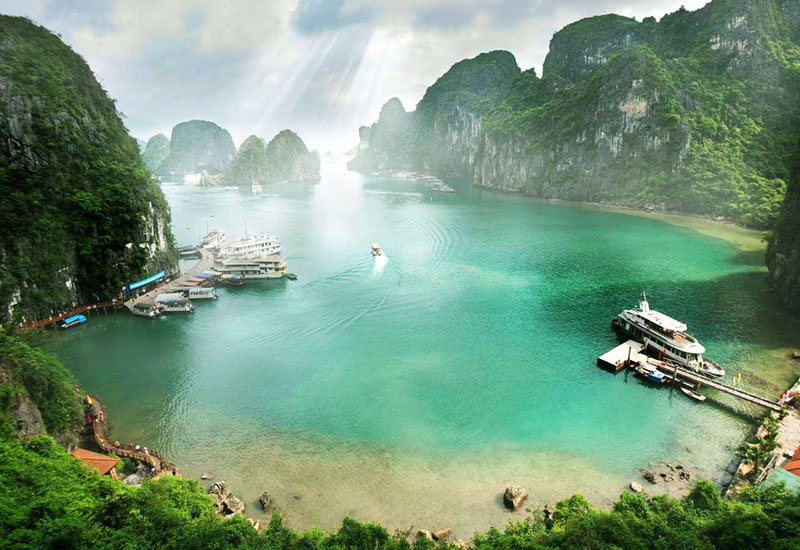 How to Get to Halong Bay from Samoa?