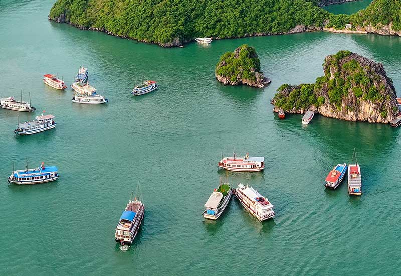 How to Get to Halong Bay from American Samoa?