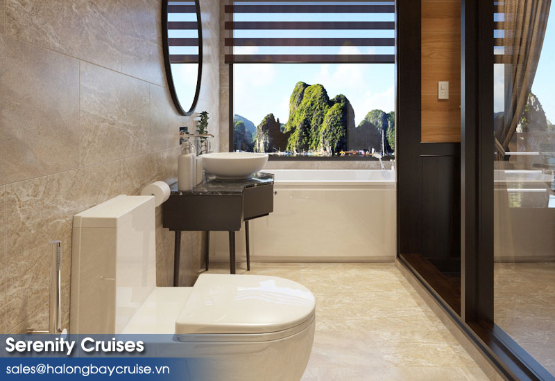 Serenity Cruises Bathroom